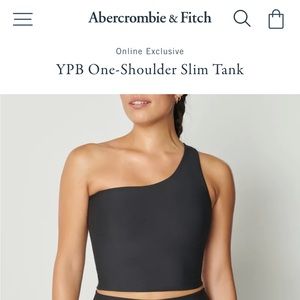 Abercrombie & fitch YPB one shoulder slim tank